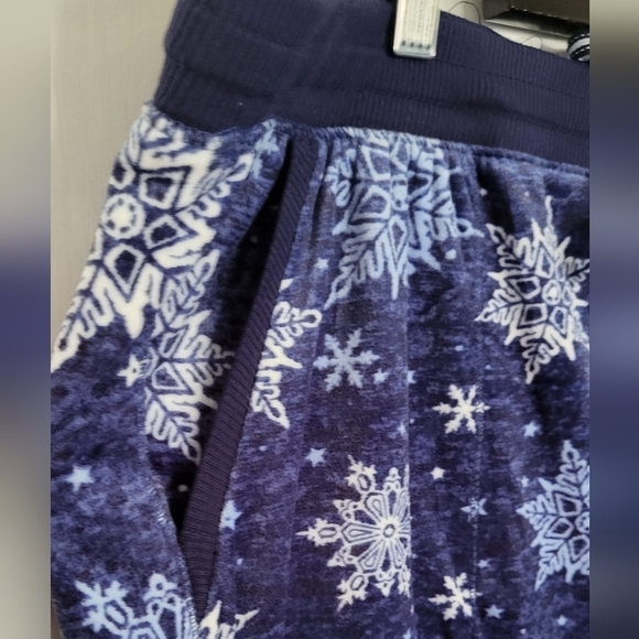 Nautica Pajama Sleepwear Set Loungewear Snowflake Print - Picture 7 of 11